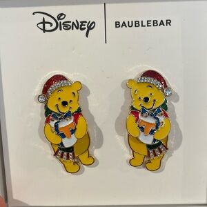 Baublebar, Winnie the Pooh Christmas earrings.